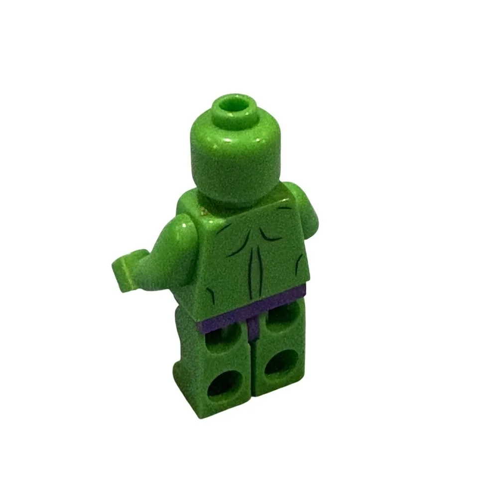 Marvel Super Heroes Hulk Minifigure Green Muscle Purple Pants Action Figure